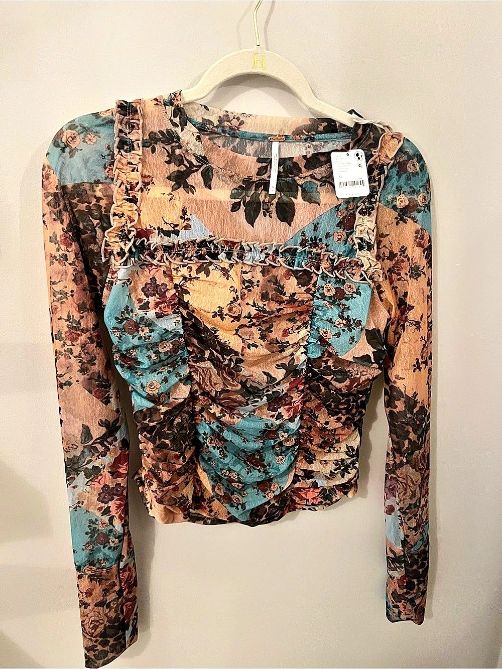Ariana Long Sleeve Ruched Top